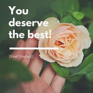 It's nice to treat yourself once in awhile. 🌸😊